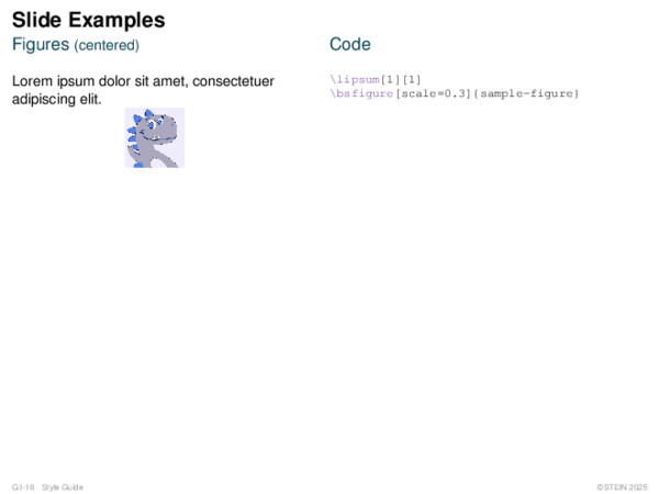 Slide Examples Figures (centered)