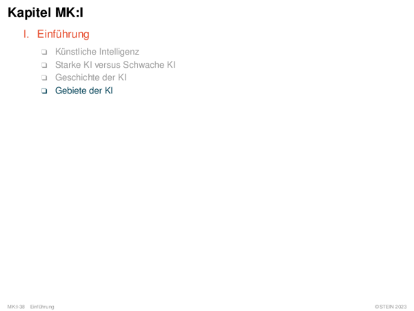 Kapitel MK:I I. Einführung
