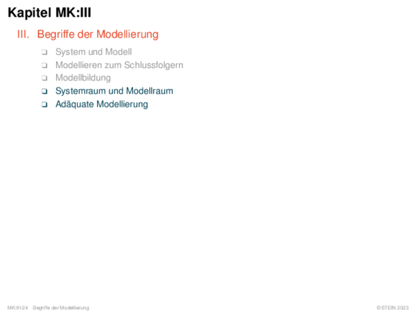 Kapitel MK:III III. Begriffe der Modellierung
