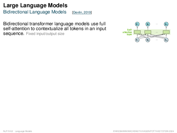 Large Language Models Bidirectional Language Models