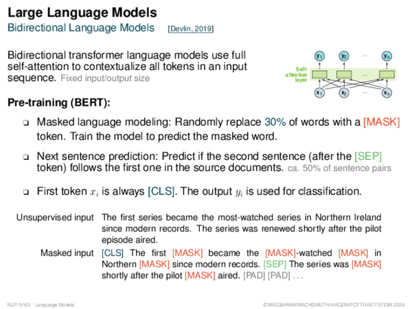 Large Language Models Bidirectional Language Models